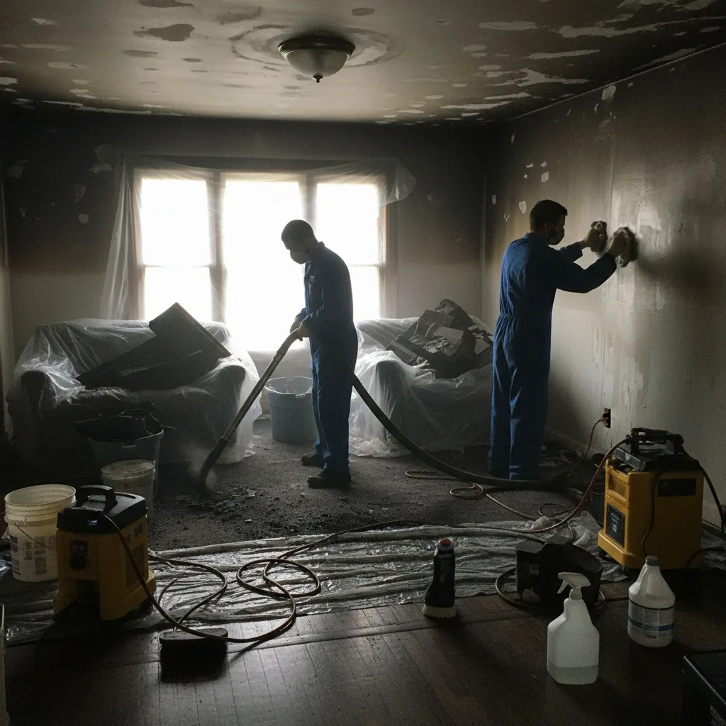 Fire Damage Restoration in Santa Clarita, CA